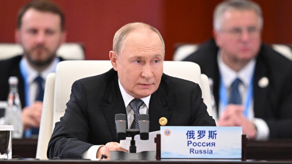 Putin blames West for Ukraine war at China-led SCO summit