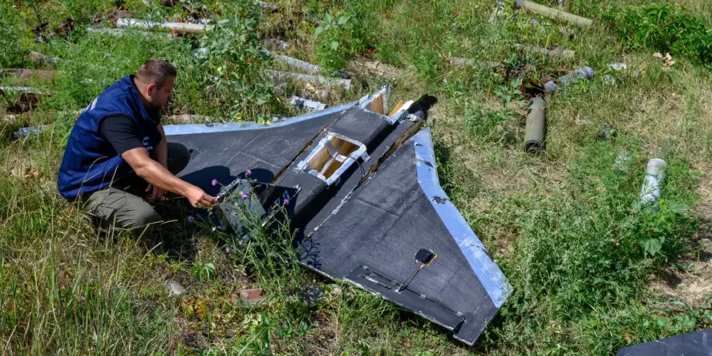 Ukrainian analyst says Chinese footage of Shenzhen city was found inside a Russian decoy version of the Shahed